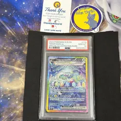 2024 Pokemon Stellar Crown Terapagos EX - SIR 170/142 - PSA 10 - Image 1
