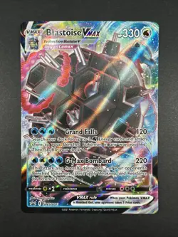 Pokemon TCG Blastoise VMAX SWSH103 Black Star Promo Full Art Holo NM ✨ - Image 3