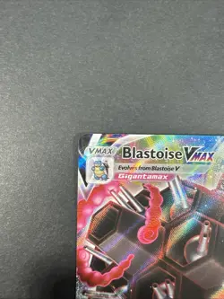 Pokemon TCG Blastoise VMAX SWSH103 Black Star Promo Full Art Holo NM ✨ - Image 5