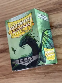 Dragon Shield Matte Emerald Sleeves 100ct Standard Size - MTG Pokemon TCG Sleeve - Image 5