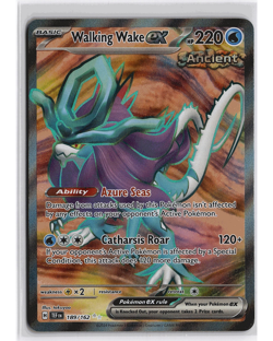 Walking Wake ex 189/162 Temporal Forces Ultra Rare Full Art Holo Pokemon TCG NM - Image 1