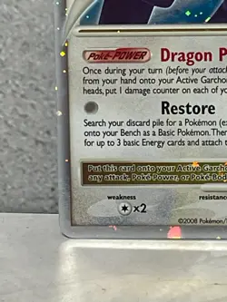 Garchomp LV.X 97/100 Pokemon Majestic Dawn Holo - Image 5