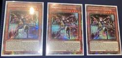 2022 YU-GI-OH! BACH 009 Dinomorphia Therizia-1st Edition Starlight Yugioh x3 - Image 1