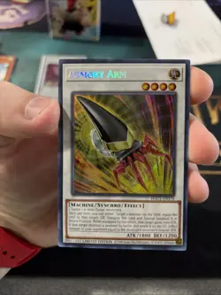 Yugioh! Armory Arm HAC1-EN176 Secret Rare Limited Edition NM - Image 1