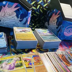 Pokemon TCG 500 Bulk Card Lot Mix Sets 50 Holos / 100 Reverse / 350 Non Holos NM - Image 1