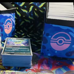 Pokemon TCG 500 Bulk Card Lot Mix Sets 50 Holos / 100 Reverse / 350 Non Holos NM - Image 2