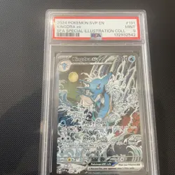 Pokemon TCG Kingdra EX #131 Special Illustration Promo Card Temporal Forces - Image 1
