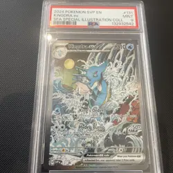 Pokemon TCG Kingdra EX #131 Special Illustration Promo Card Temporal Forces - Image 2
