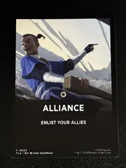 MTG Avatar: The Last Airbender Alliance Theme Card 0003 NM - Image 1