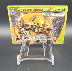 Chesnaught BREAK 12/162 BREAKthrough Ultra Rare Holo 190 HP Pokemon Card - Image 1