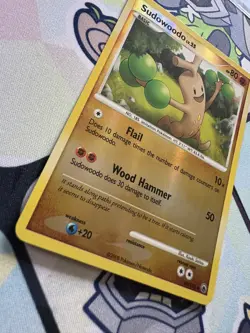 Sudowoodo Lv.25 48/100 Majestic Dawn Uncommon 2008 Reverse Holo Pokemon Card - Image 5