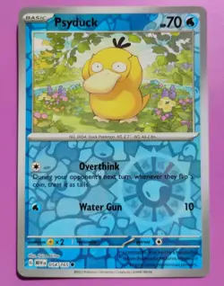 Psyduck 054/165 Scarlet & Violet 151 Reverse Holo Pokemon Card - Image 1