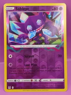 Sableye 070/196 Lost Origin Reverse Holo Pokemon Card - Image 1