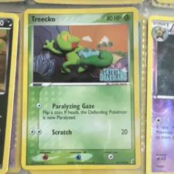 Pokemon TCG Crystal Guardians Treecko Basic Regular Card English 2006 67/100 - Image 1