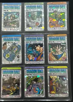 Dragon ball Comics Prism Card Full Set # 1 to 42 - Image 5