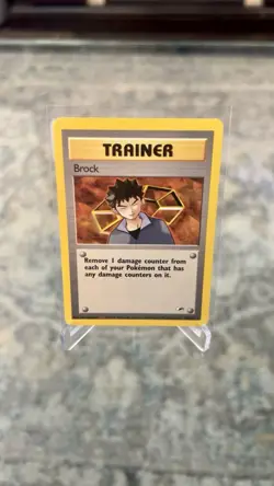 Brock 98/132 - Gym Heroes - Pokemon Card - Image 1