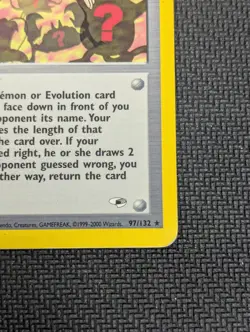 Pokemon TCG Blaine's Quiz #1 Gym Heroes Card 97/132 Regular Rare, LP - Image 5