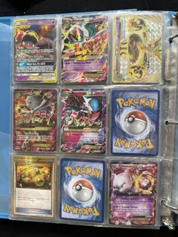 Pokemon Card Binder with Cards - Image 1