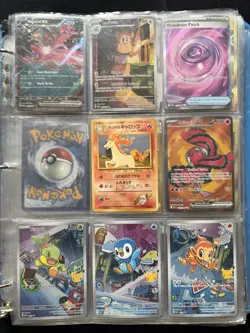 Pokemon Card Binder with Cards - Image 2