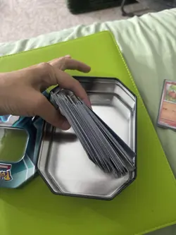Mega Evolution Bulk Plus Tin About 100 Pokemon Cards - Image 2