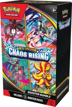 Pokemon TCG ME04: Chaos Rising Booster Bundle Factory Sealed in Hand - Image 1