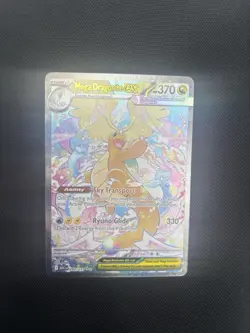 Mega Dragonite EX Secret Rare Full Art Holo Evolutions 290/217 NM - Image 1