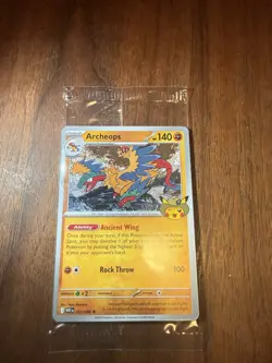 Pokemon TCG Archeops 051/086 Field Museum Exclusive - Image 1
