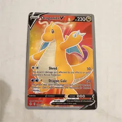 Dragonite V Full Art Holo 191/203 Evolving Skies Ultra Rare English 230 HP - Image 1