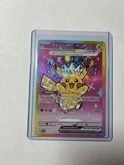 Pokemon Pikachu ex 277/217 Ascended Heroes Special Illustration Rare - Image 1
