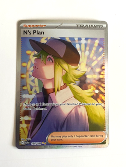 Pokemon TCG N's Plan 170/086 Sv: Black Bolt SIR - Image 1