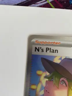 Pokemon TCG N's Plan 170/086 Sv: Black Bolt SIR - Image 3