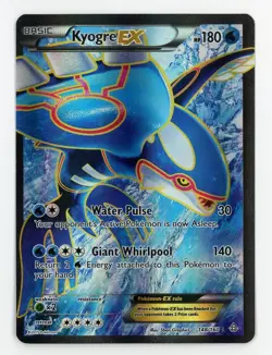 Kyogre EX - Pokemon 2015 Primal Clash #148 NM+ - Image 1