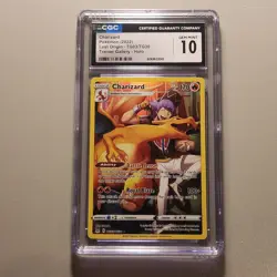 2022 Pokemon Lost Origin Charizard TG03/TG30 Trainer Gallery CGC 10 - Image 1