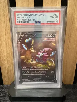 Pokemon Hoopa V 231/172 VSTAR Universe JPN PSA 10 GEM MINT 2022 - Image 1
