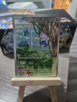 Meditite 153/142 Illustration Rare Stellar Crown Pokemon Holo Near Mint - Image 3