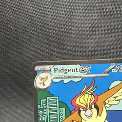 2023 | Pokemon Obsidian Flames | Pidgeot EX Special Illustration Rare | 225/197 - Image 3