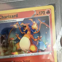Pokemon Charizard 025/185 Vivid Voltage Cracked Ice Holo PSA 10 170 HP - Image 3