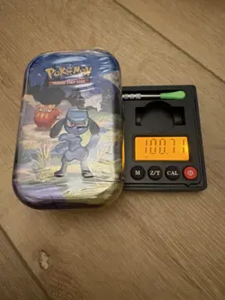 Pokemon Ascended Heroes Mini Tin - 100.71VERY HEAVY 🔥Possible GOD PACKU!🔥 - Image 1