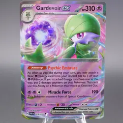 Gardevoir ex 029/091 Double Rare SV: Paldean Fates Pokemon TCG NM - Image 1