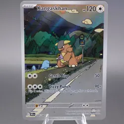Kangaskhan 204/182 Illustration Rare SV10: Destined Rivals Pokemon TCG NM - Image 1