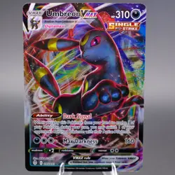 Umbreon VMAX 095/203 Ultra Rare SWSH07: Evolving Skies Pokemon TCG NM - Image 1