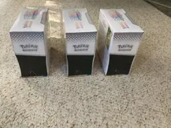 Pokemon Prismatic Evolutions TCG Elite Trainer Box Lot Of 3 - Image 4
