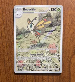2026 Pokemon Ascended Heroes Beautifly Illustration Rare #219/217 - Image 1