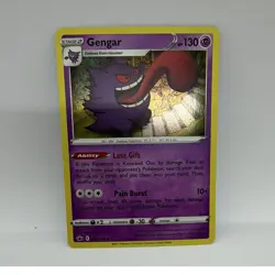Pokemon Gengar 057/198 Chilling Reign Swsh06 Holo Rare Stage 2 130 HP Eng - Image 1