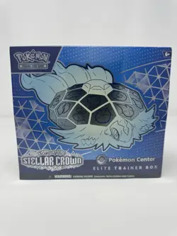Pokemon TCG Stellar Crown Pokemon Center Exclusive Elite Trainer Box ETB Sealed - Image 1