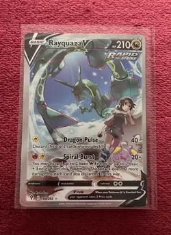 The Pokemon Company Rayquaza V 194/203 Evolving Skies Alt Art Holo UR - Image 1
