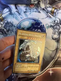 (WNU) Yugioh Blue-Eyes White Dragon PCK-001 Parallel Secret Rare Promo VLP - Image 3