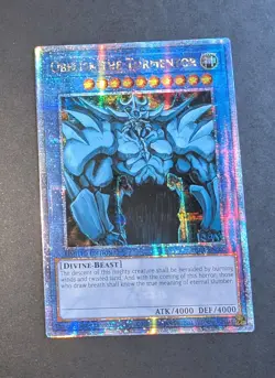 Yugioh Obelisk the Tormentor LC01-EN001 Quarter Century Secret 25th Near Mint - Image 3