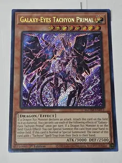 Galaxy-Eyes Tachyon Primal | MZTM-EN011 | 1st Edition | Yu-Gi-Oh! - Image 1