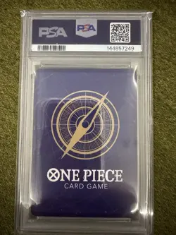One Piece EN 3rd Anniversary 3 Brothers Winner #012 Monkey D Luffy PSA 10 - Image 2